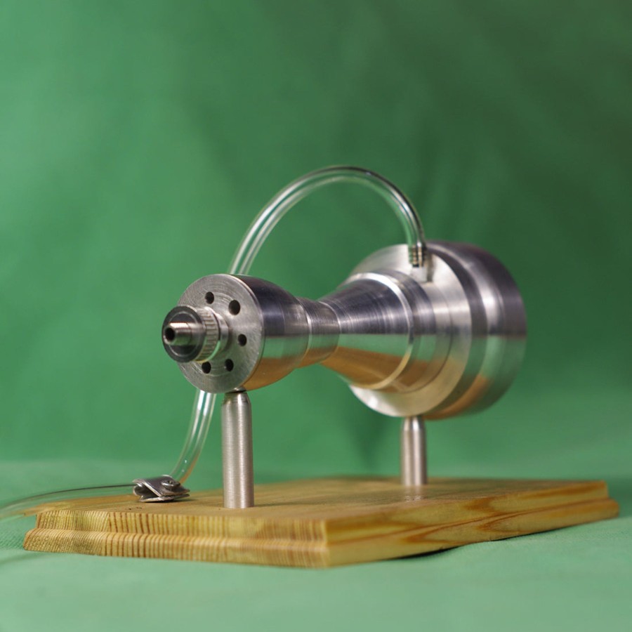 Model Engine enginediy | Metal Steam Turbine Engine Model Science Experiment Desktop Engine Model - Enginediy