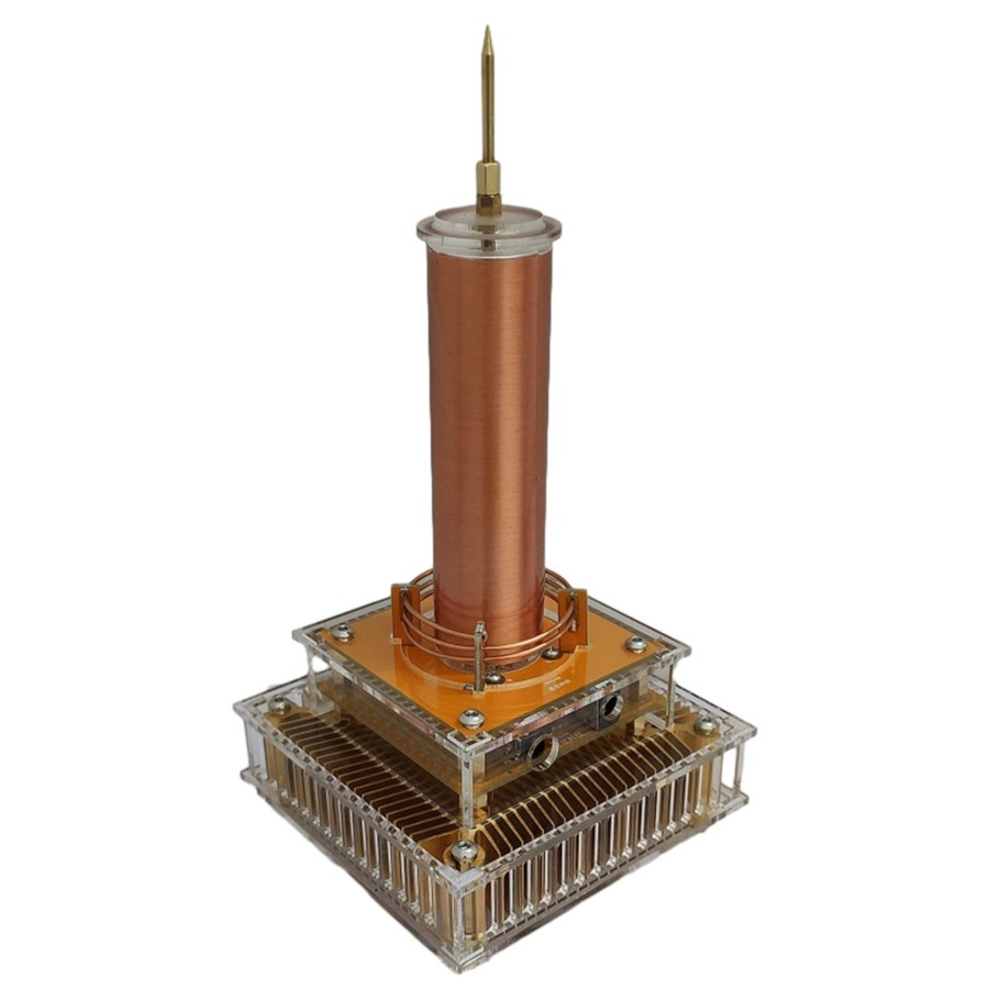 Stem Model enginediy | Bluetooth Singing Tesla Coil Music Speaker Plasma Loudspeaker Desktop Toy-Us Plug