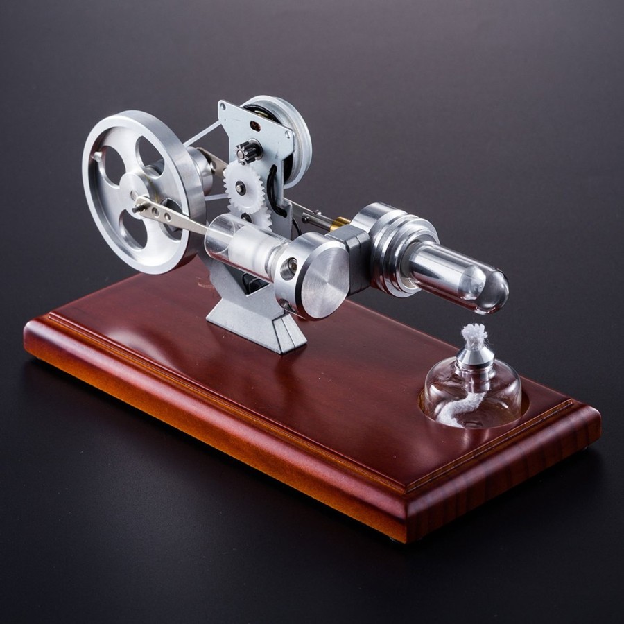 Stem Model enginediy | Stirling Engine Kit Electricity Generator With Led Light