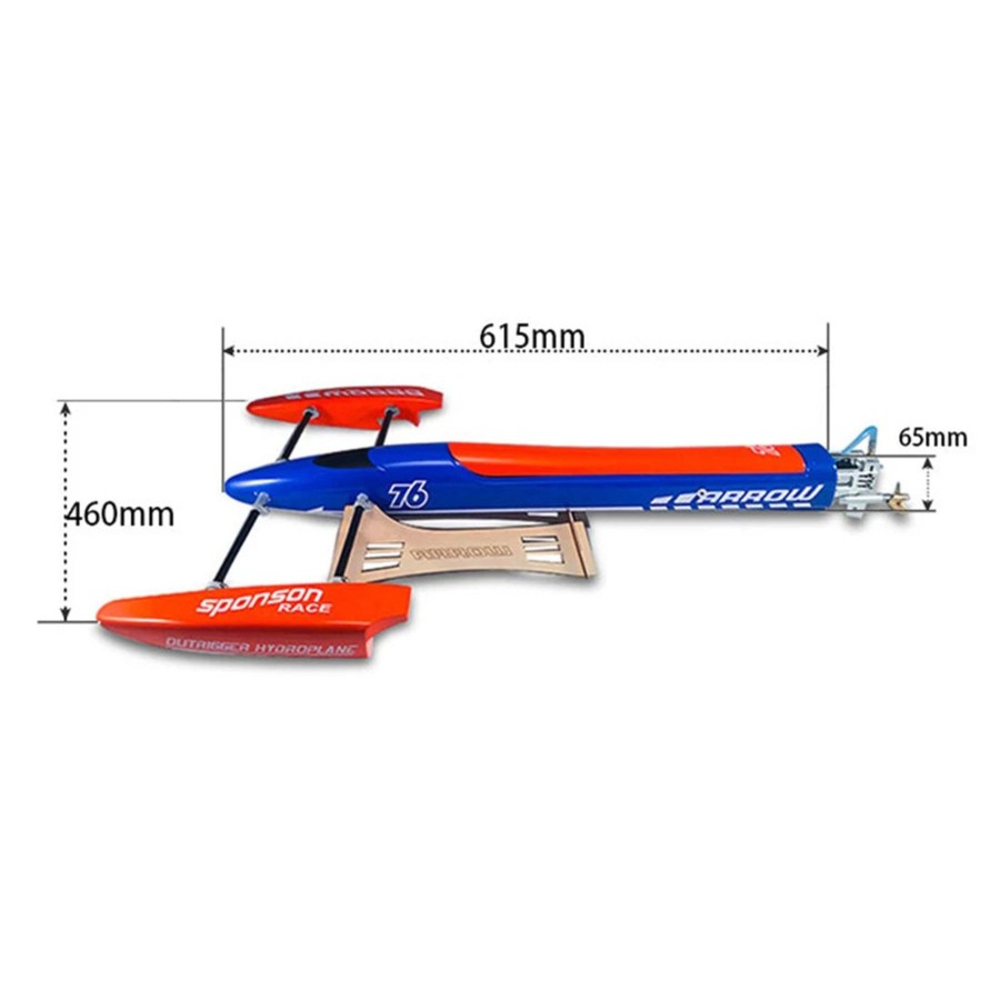 Rc Engine & Model Engine DIY | Tfl 1128 Rc Electric Boat 80Km/H With 2958/3300Kv Motor 125A Esc (Artr)