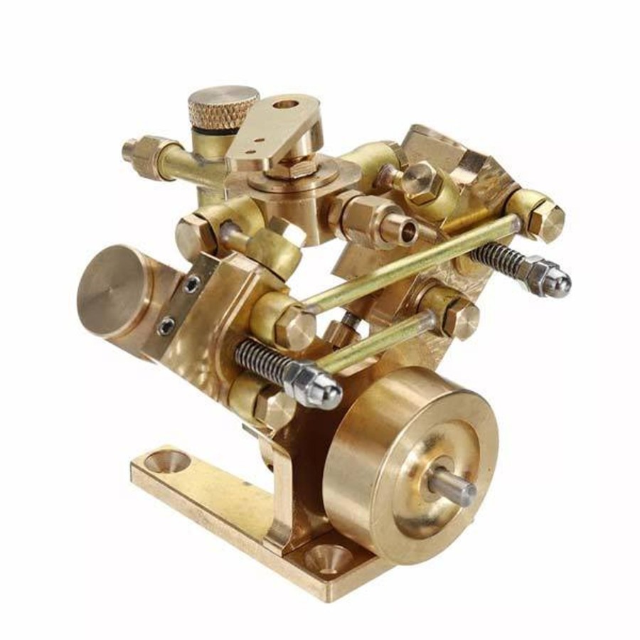 Diy Engine enginediy | Microcosm M2B Mini Steam Engine Kit 2 Cylinder Marine Steam Engine Stirling Engine Gift Collection