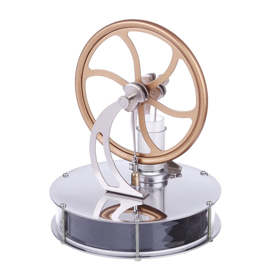 Diy Engine enginediy | Ltd Low Temperature Difference Stirling Engine Model Flywheel Heating Machine Engine Educational Experimental Toy