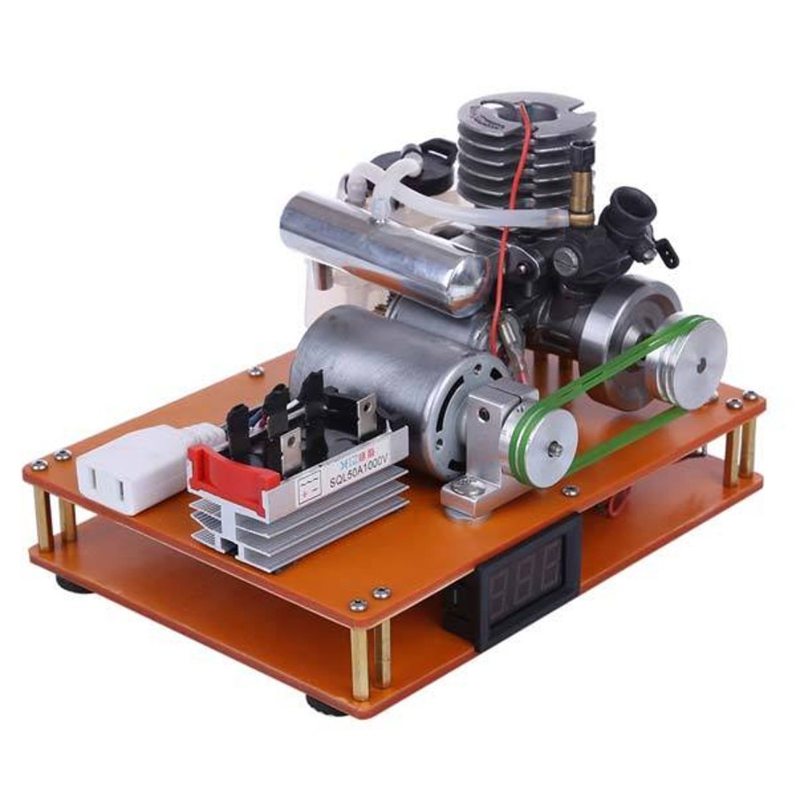 Stem Model enginediy | Level 15 100-500V Low Voltage Methanol Motor Electric Generator - Enginediy