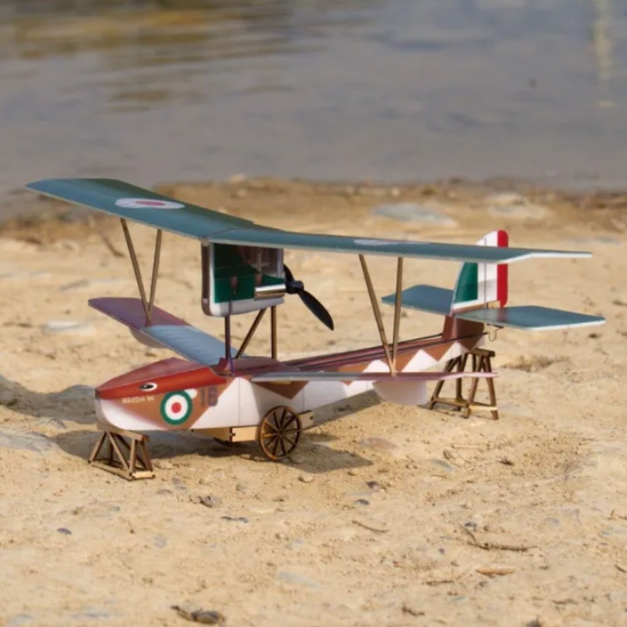 Rc Engine & Model enginediy | Minimumrc Macchi M5 Seaplane 3Ch Rc Biplane Mini Fixed Wing Airplane Model Toy