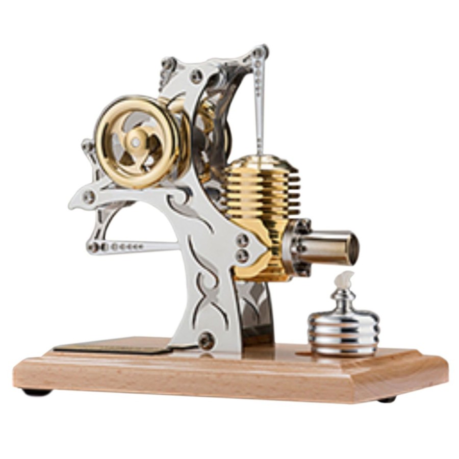 Diy Engine enginediy | Stirling Engine Kit 2500Rpm Single Cylinder Diy Assembly Stirling Engine Kit Gift Collection