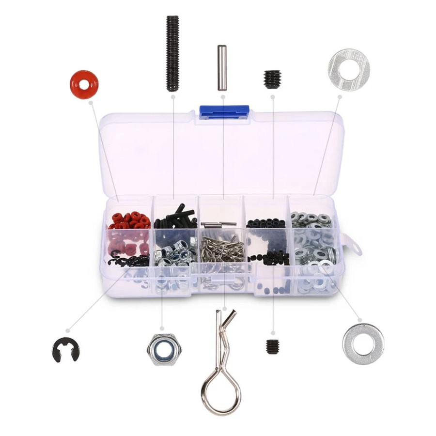 Accessories Engine DIY | Screw Assortment Box Repair Tools Set For Hsp Traxxas Redcat Rc4Wd Tamiya Axial Scx10 D90 Hpi Rc Car