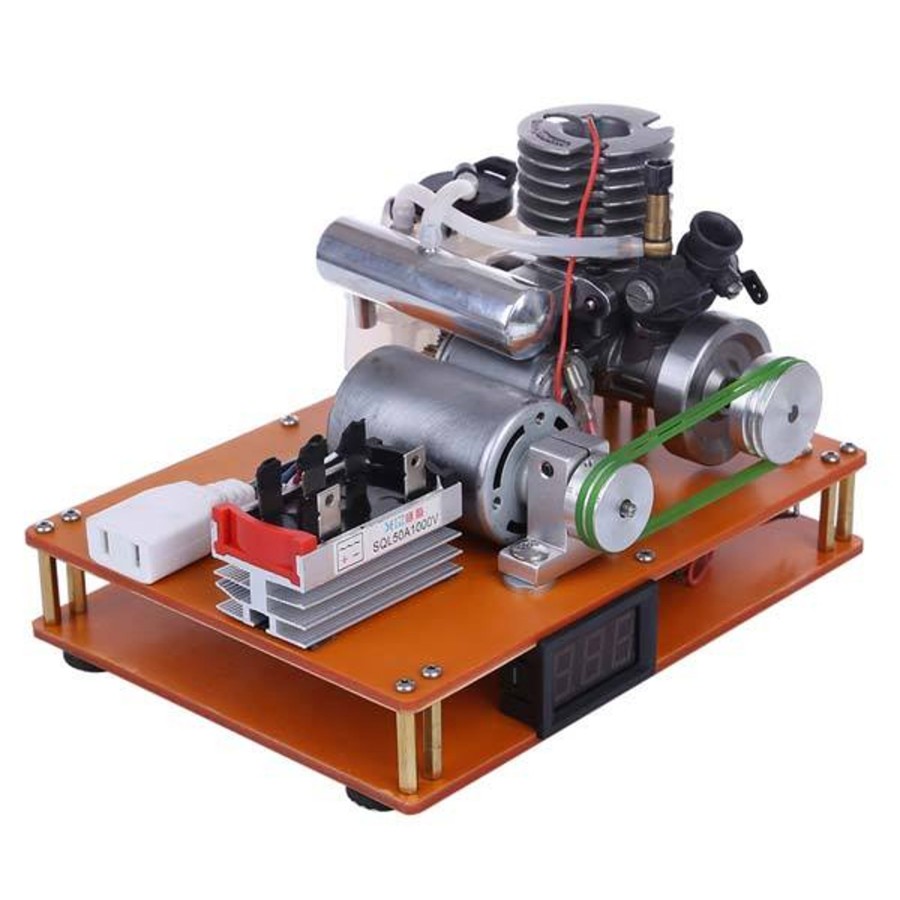 Stem Model enginediy | Level 15 100-500V Low Voltage Methanol Motor Electric Generator - Enginediy