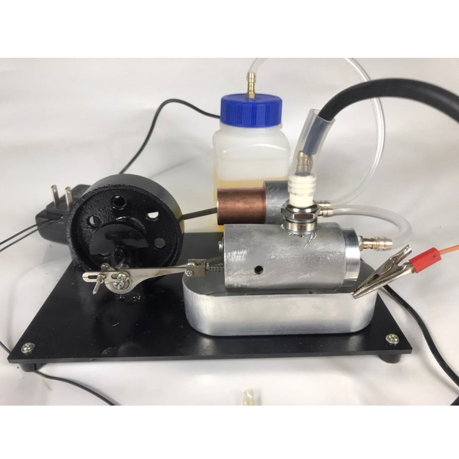 Model Engine enginediy | Mini Horizontal Single-Cylinder Three-Stroke Engine Gasoline/Kerosene/Methanol Internal Combustion Engine Model