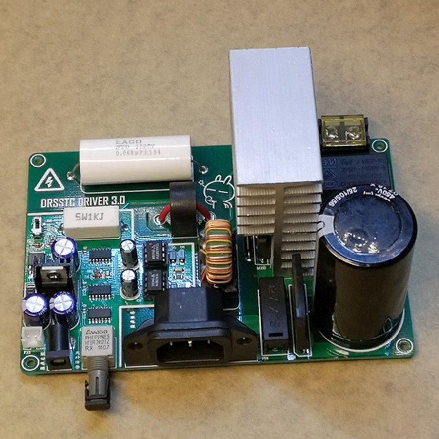 Stem Model Engine DIY | Integrated Tesla Coil Driver Board Half-Bridge Drsstc Tesla Music Coil Drive Module