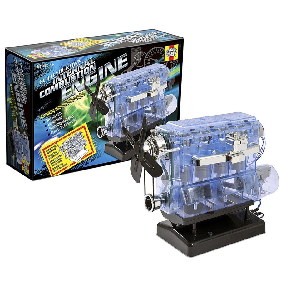 Stem Model enginediy | L4 Engine Model Kit - Build Your Own Engine That Works - Haynes L4 Engine Model Diy Kit