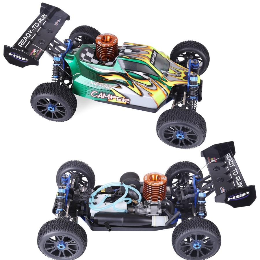 Rc Engine & Model enginediy | Hsp 94970 1/8 Rc Car 4Wd 2.4G Nitro Gas Powered Monster Truck Off-Road Vehicle