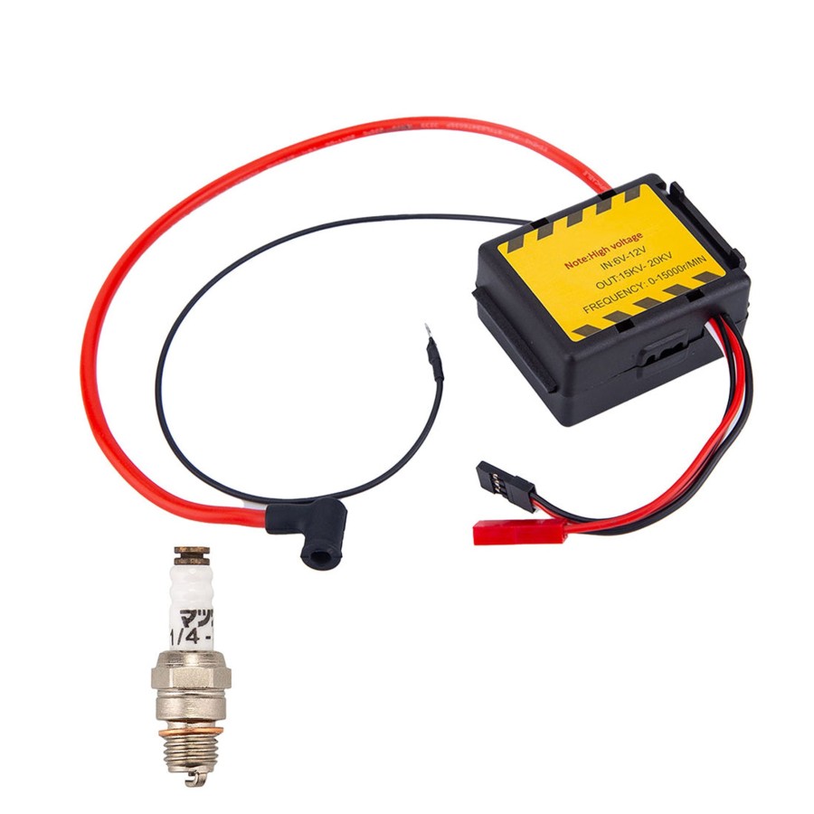 Model Engine enginediy | Cdi Igniter + Spark Plug Ignition Starter Kit For Retrol Hm-01 Hit And Miss Engine Model