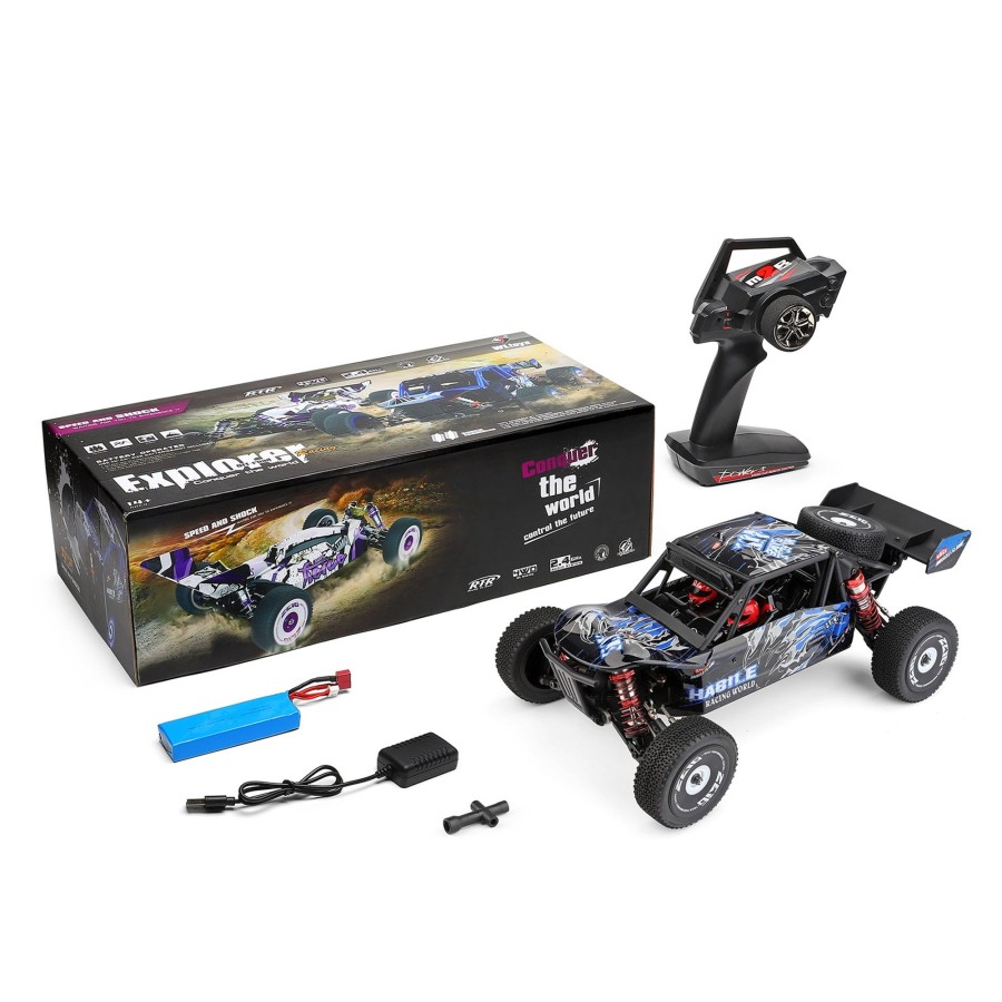 Rc Engine & Model Engine DIY | Wl Racing 1/12 60Km/H 2.4G 4Wd Rc Car With Remote Controller Racing Car Rc Vehicle Toy