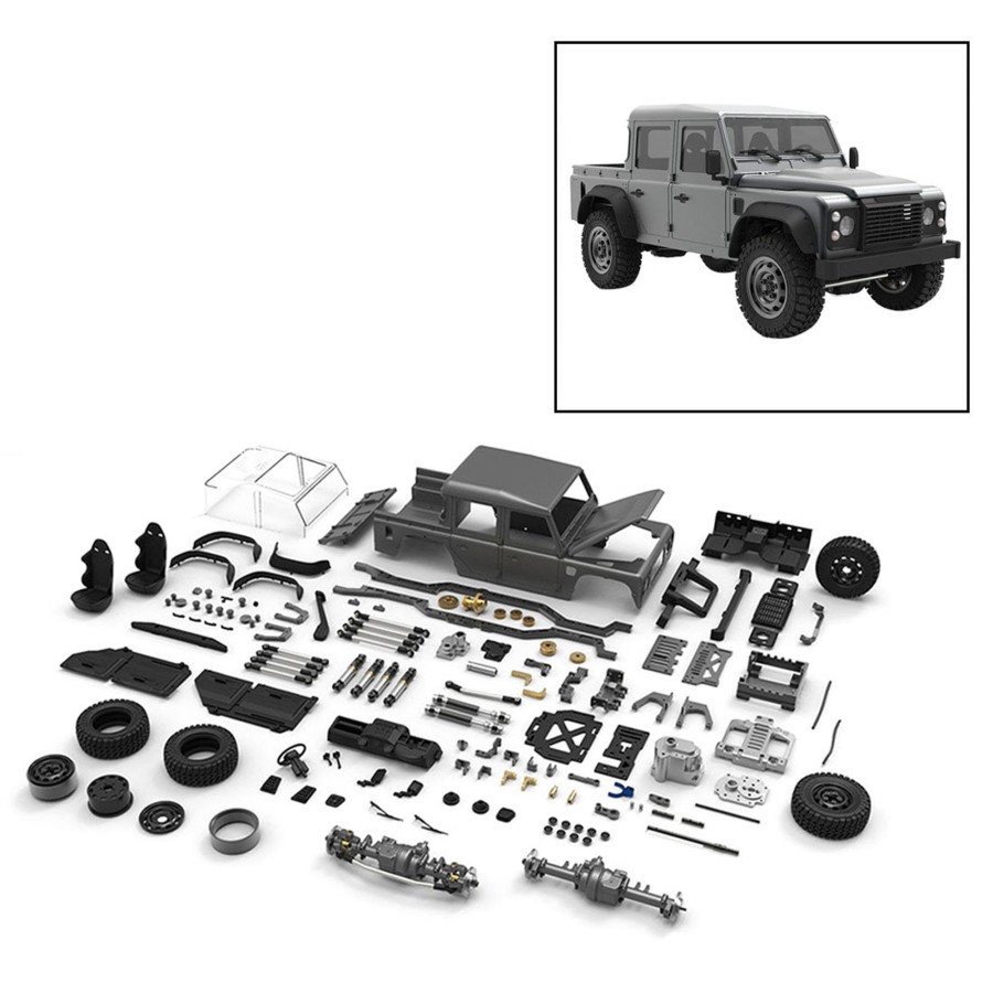 Rc Engine & Model enginediy | Capo Cub1 1/18 4Wd Electric Rc Off-Road Vehicle Crawler Pickup Truck Model Assembly Diy Kit With Differential Lock And High Low Gears