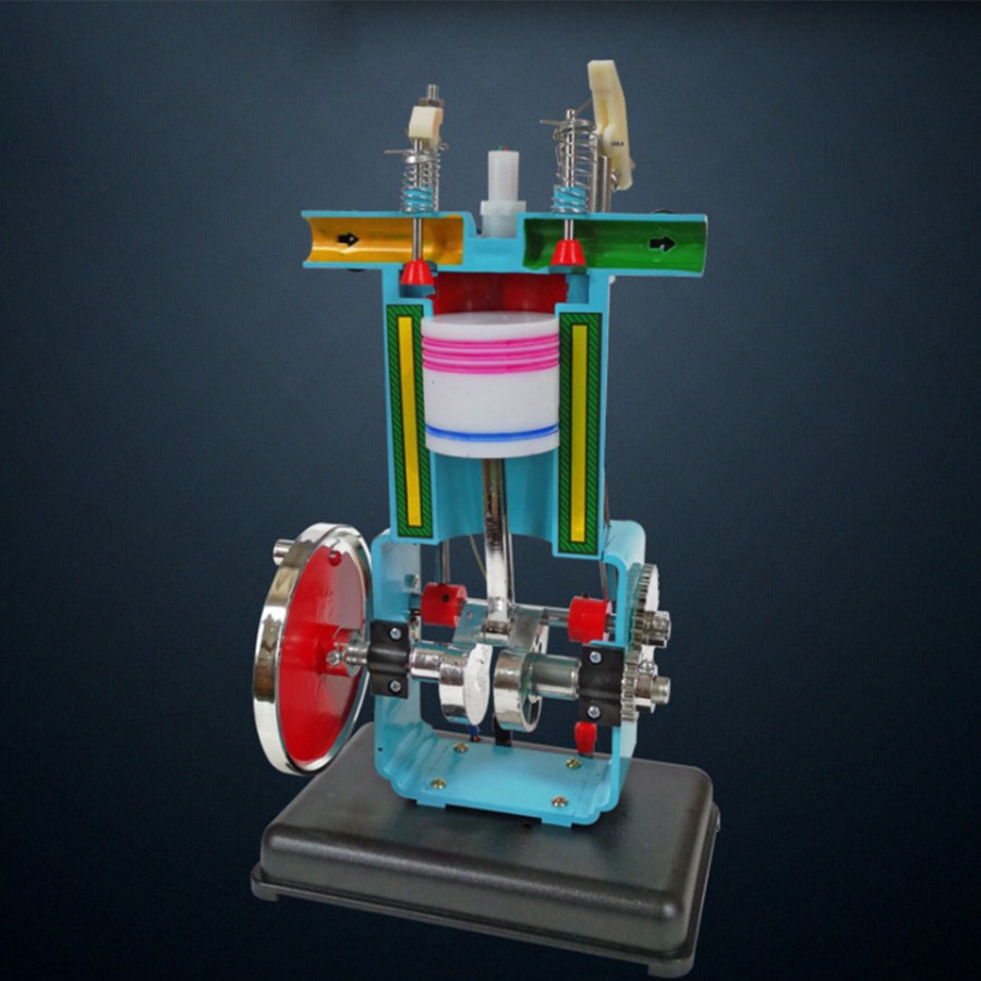 Stem Model Engine DIY | Gasoline Engine Model Four-Stroke Single Cylinder Physical Experimental Equipment