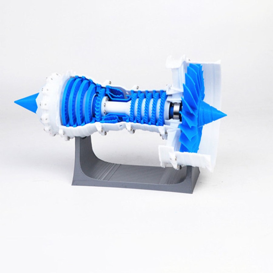 Stem Model enginediy | 3D Printed Aero Engine Model Jet Engine Model Turbofan Stem Model