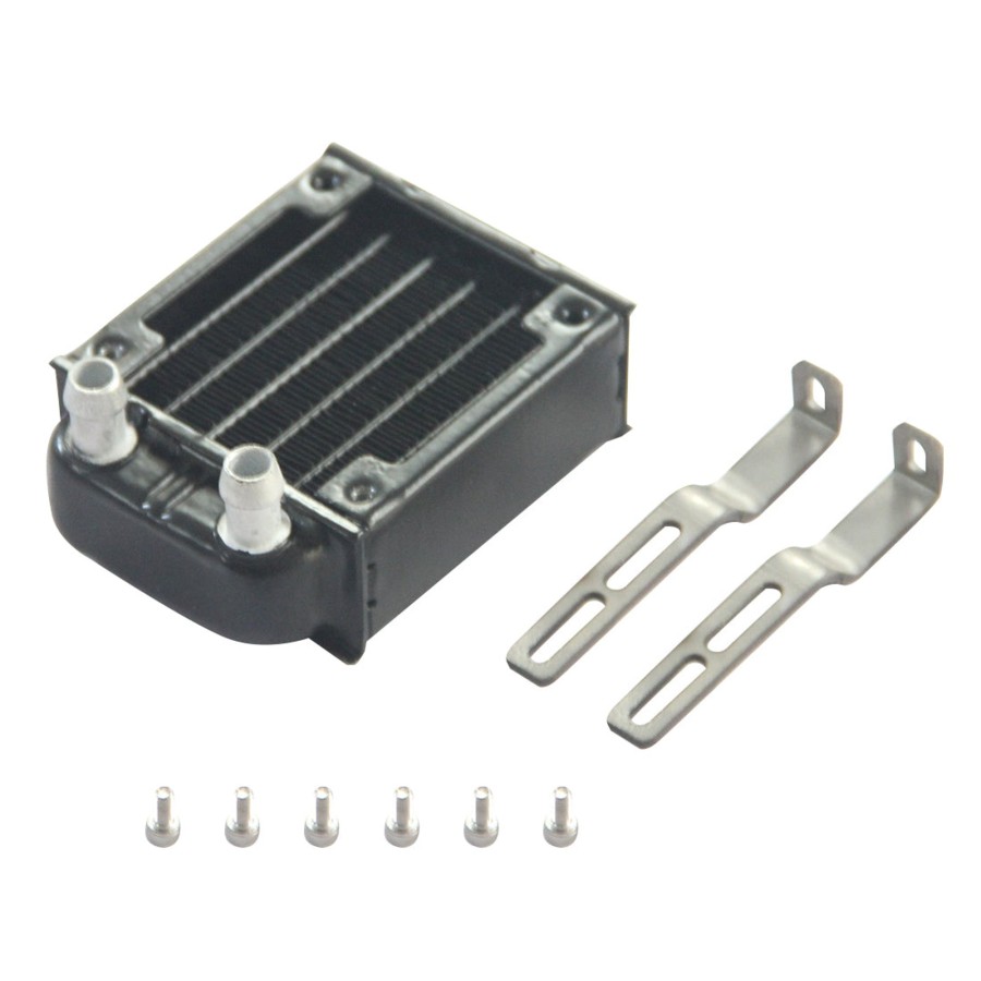 Rc Engine & Model Engine DIY | Radiator Bracket Kit For Toyan Water-Cooled Double-Cylinder Engine Model-Suitable For Toyan Fs-L200W Water-Cooled Twin Cylinder