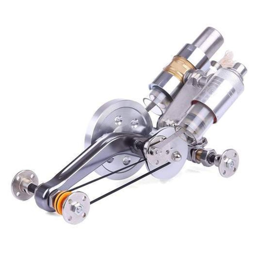 Model Engine Engine DIY Stirling Engine Vehicle | Stirling Engine Kit Car Model Stirling Engine External Combustion Engine Science Toy - Enginediy