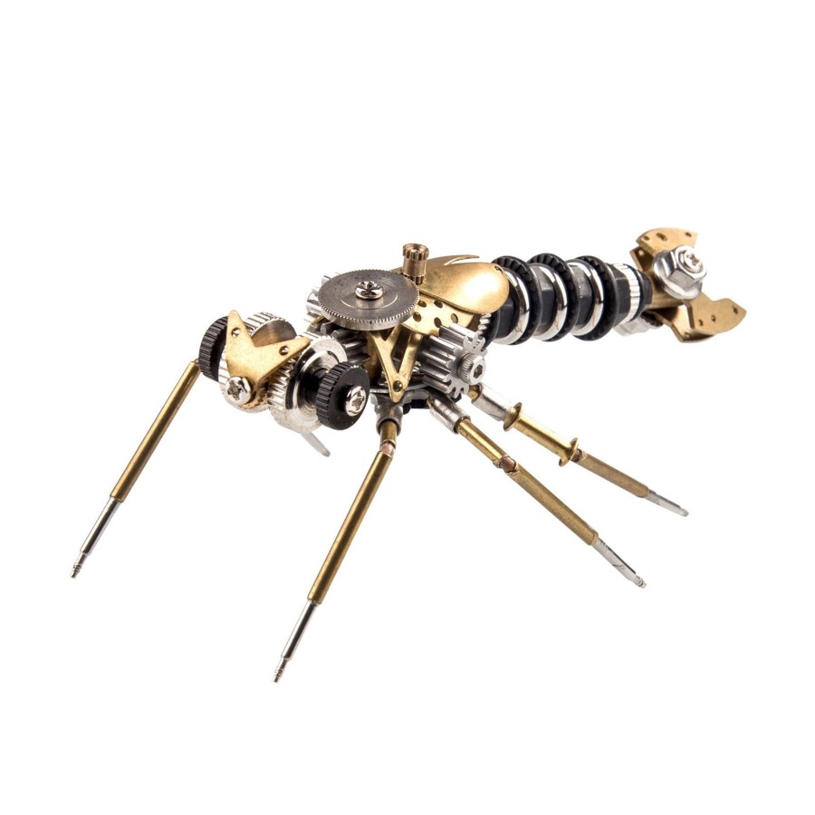 Diy Engine Engine DIY | 90Pcs Steampunk Insect Metal Model Kits Mechanical Crafts For Home Decor - Deck Insect