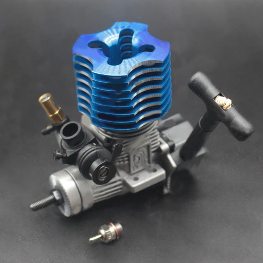 Accessories enginediy | Zhongyang Vx Level 18 2.95Cc Methanol Engine With Spark Plug For Hsp/Tamiya/Kyosho/Hpi 1:10 Methanol Fuel Vehicle