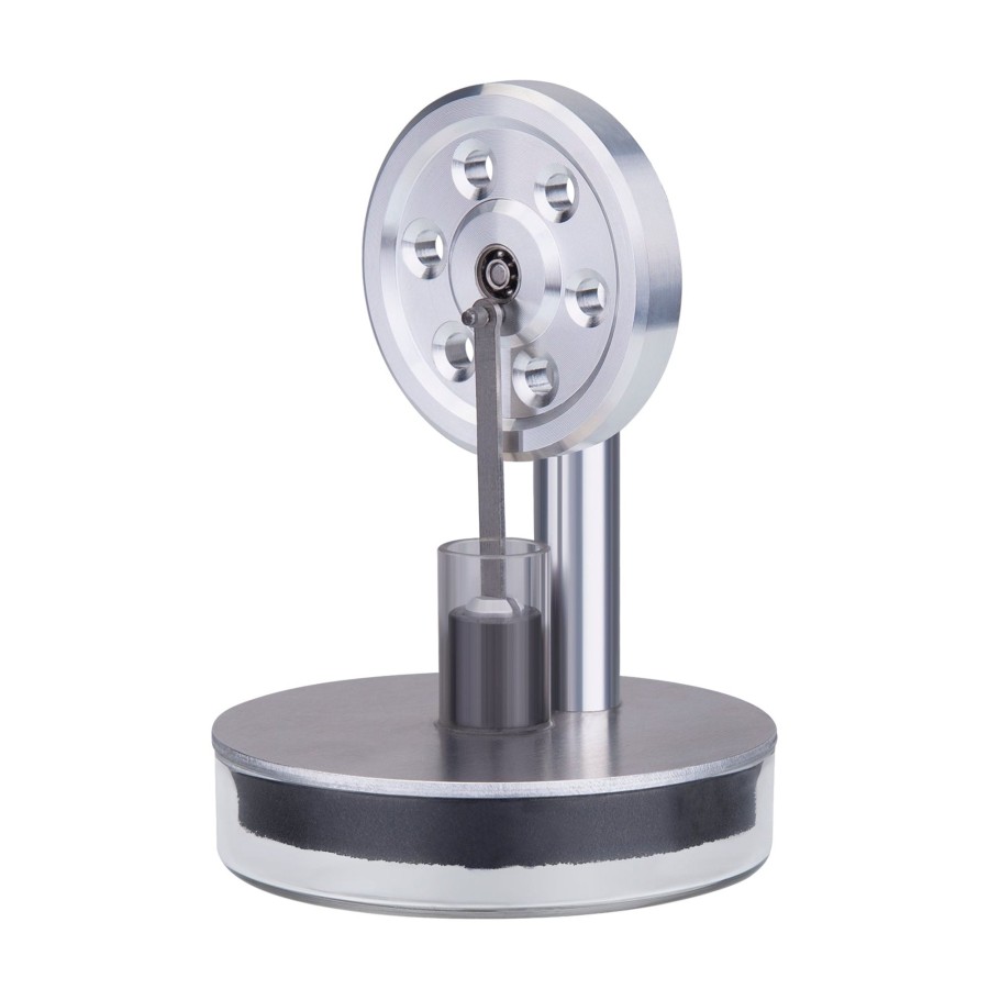 Model Engine enginediy Low Temperature Stirling Engine | Low Temperature Difference Ltd Stirling Engine Model Desktop Display Educational Experimental Toy For Technophiles