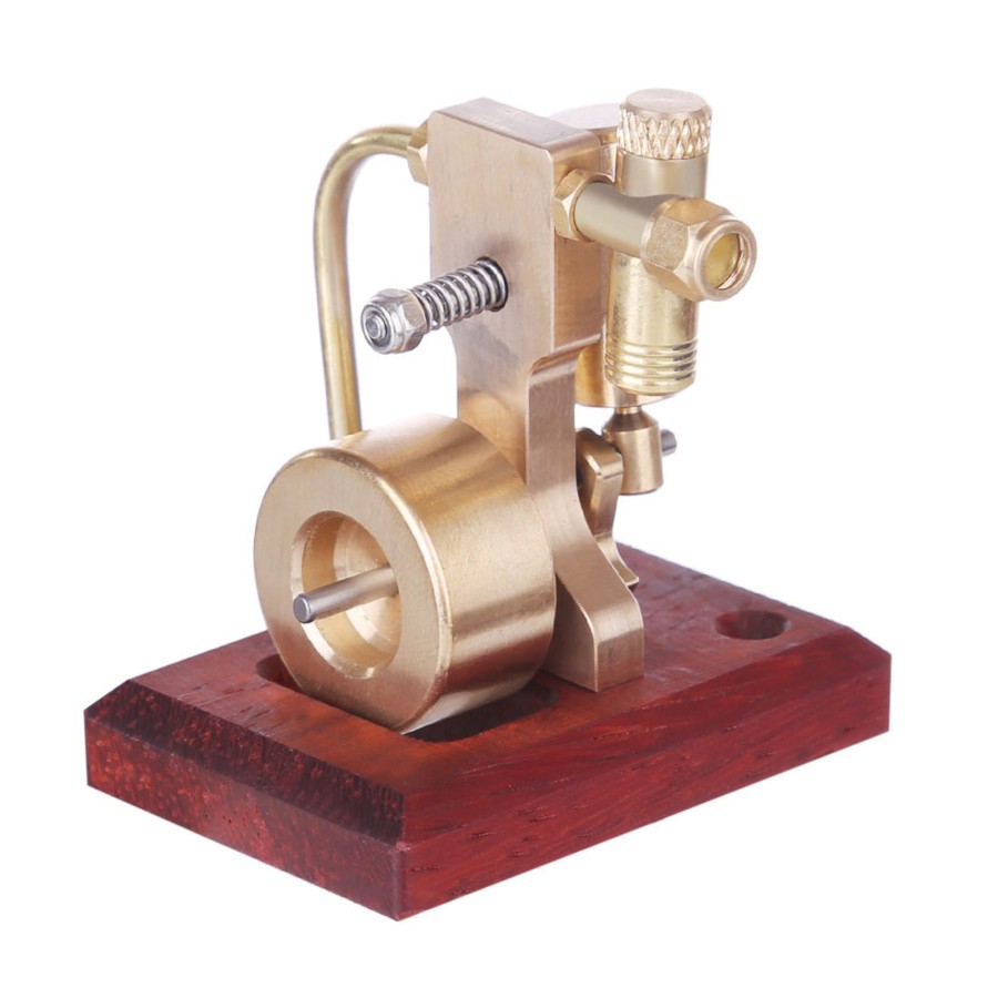 Model Engine Engine DIY | Mini Single Cylinder Swing Steam Engine Model Without Boiler