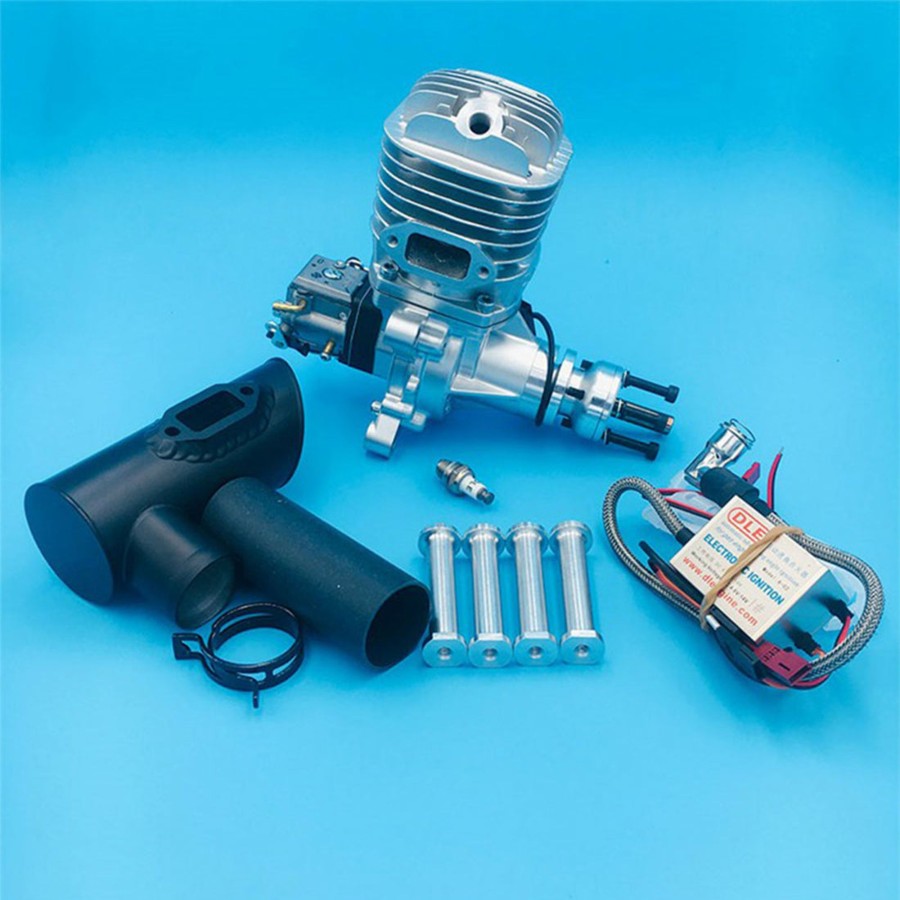 Rc Engine & Model Engine DIY | Dle65 65Cc Single Cylinder 2-Stroke Side Exhaust Air Cooled Gasoline Engine For Rc Airplane Model