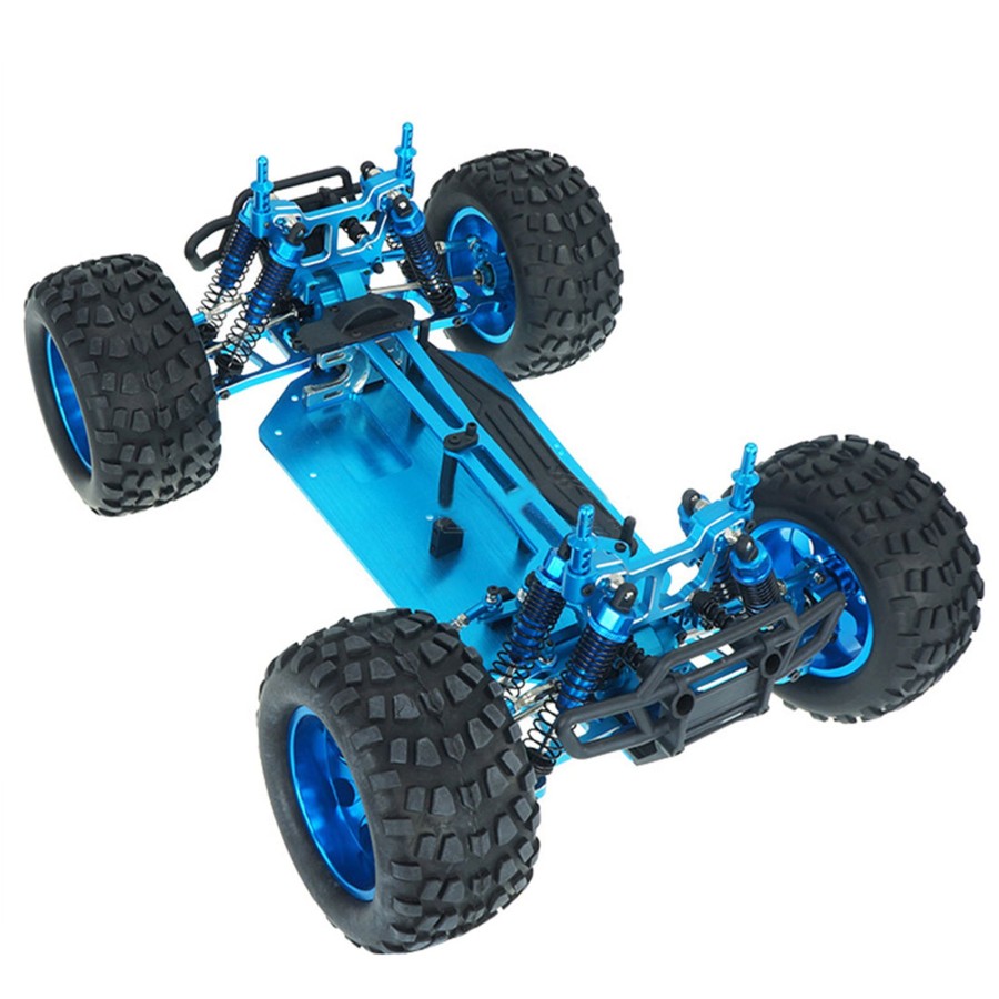 Rc Engine & Model enginediy | Hsp 94111Pro 1/10 4Wd Electric Remote Control Monster Truck Rc Car Frame Empty Chassis With Tires - Kit Assembly Version