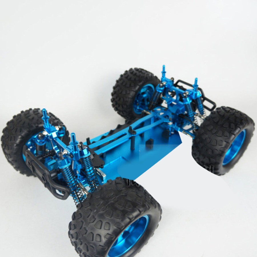 Rc Engine & Model enginediy | Hsp 94111Pro 1/10 4Wd Electric Remote Control Monster Truck Rc Car Frame Empty Chassis With Tires - Kit Assembly Version