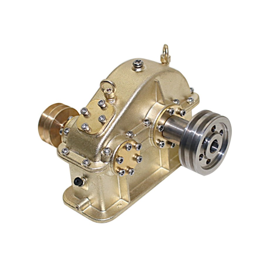 Model Engine enginediy | Mini Brass Gear Reducer For Steam Engine Internal Combustion Engine Model