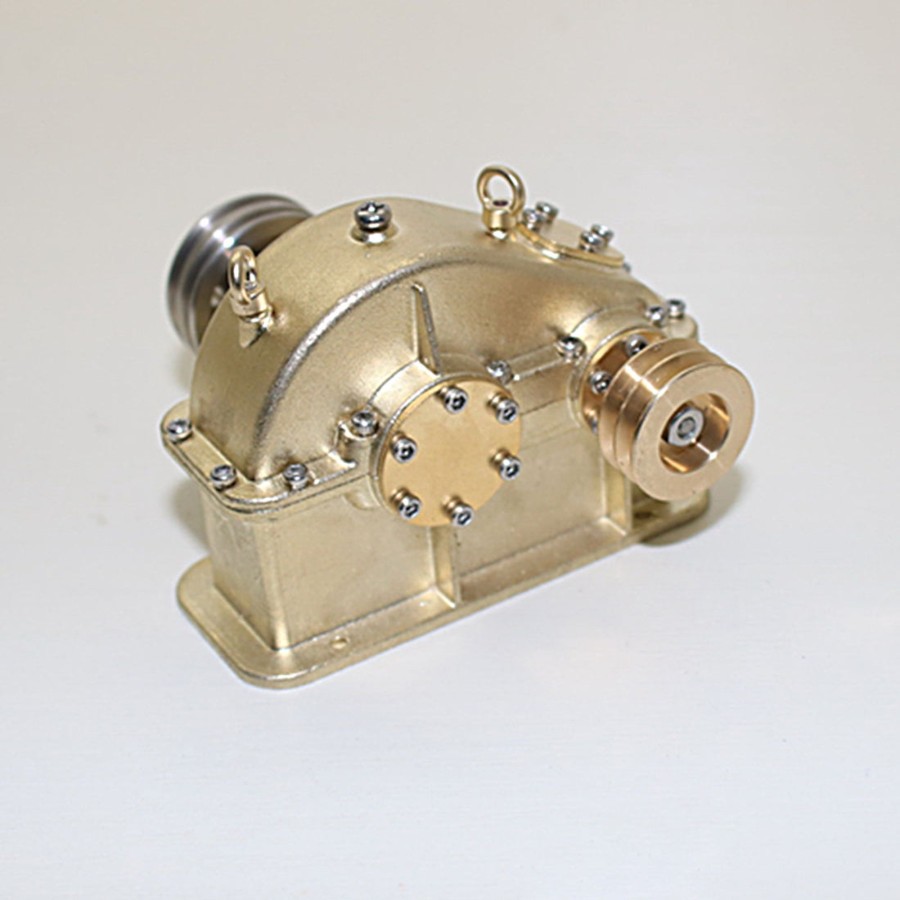 Model Engine enginediy | Mini Brass Gear Reducer For Steam Engine Internal Combustion Engine Model