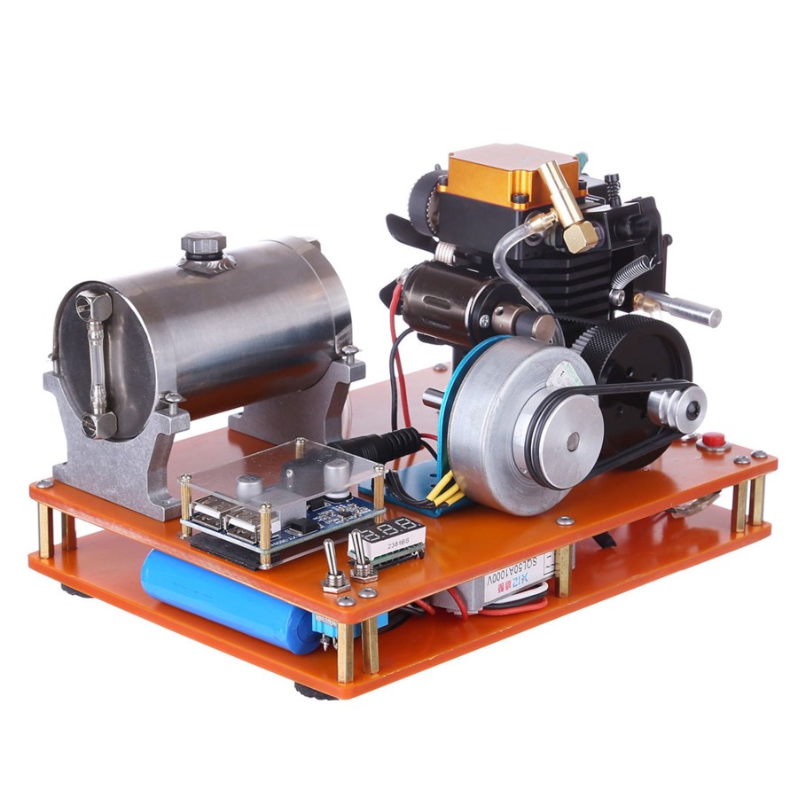 Model Engine enginediy | Toyan Fs-S100 4 Stroke Methanol Engine 12V Diy Electric Generator Science Toy - Enginediy