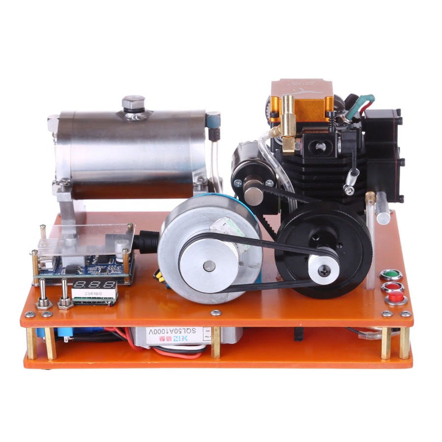 Model Engine enginediy | Toyan Fs-S100 4 Stroke Methanol Engine 12V Diy Electric Generator Science Toy - Enginediy