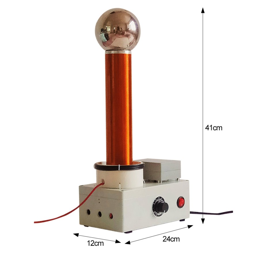 Stem Model enginediy | Tesla Coil Wireless Transmission Plasma Speaker Spark Gap Lightning Simulator High Frequency Ac With 15Cm Arc