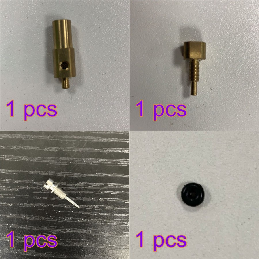 Accessories enginediy | Toyan Engine Carburetor Part Includes: Needle Seat + Fuel Injector + Main Oil Needle