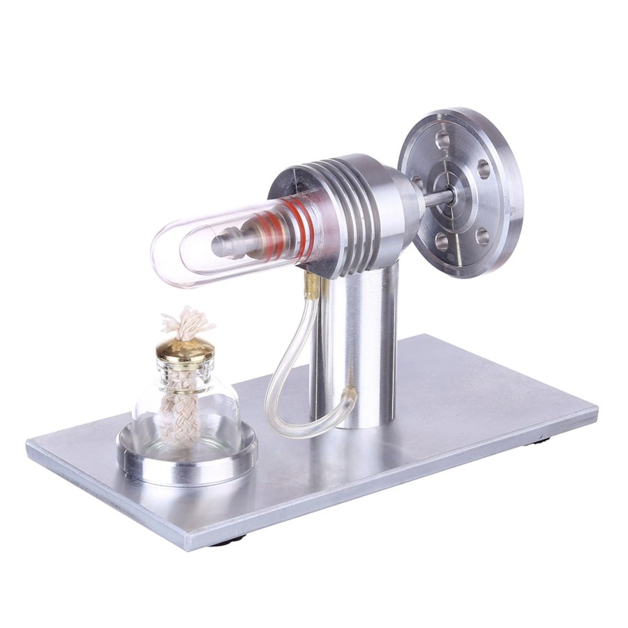 Stem Model Engine DIY | Metal Stirling Engine Model External Combustion Engine Model Physics Experiment