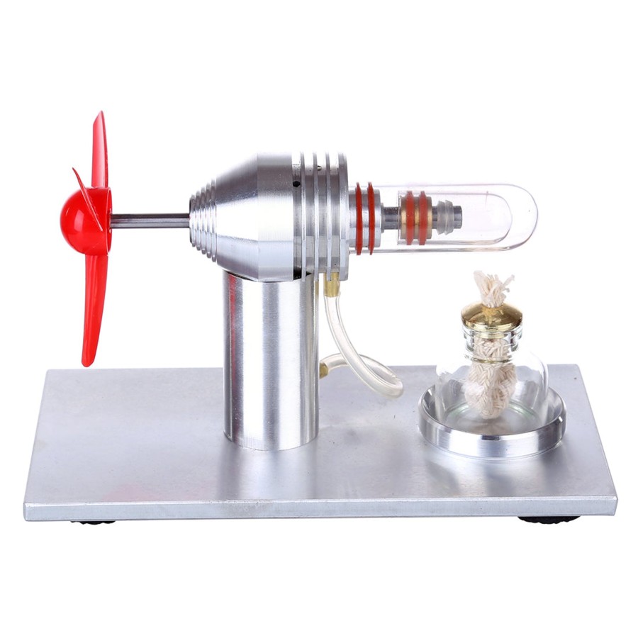 Stem Model Engine DIY | Metal Stirling Engine Model External Combustion Engine Model Physics Experiment