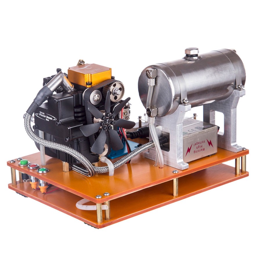 Rc Engine & Model enginediy | Toyan Fs-S100G 4 Stroke Gasoline Engine 12V Diy Electric Generator Science Toy - Enginediy