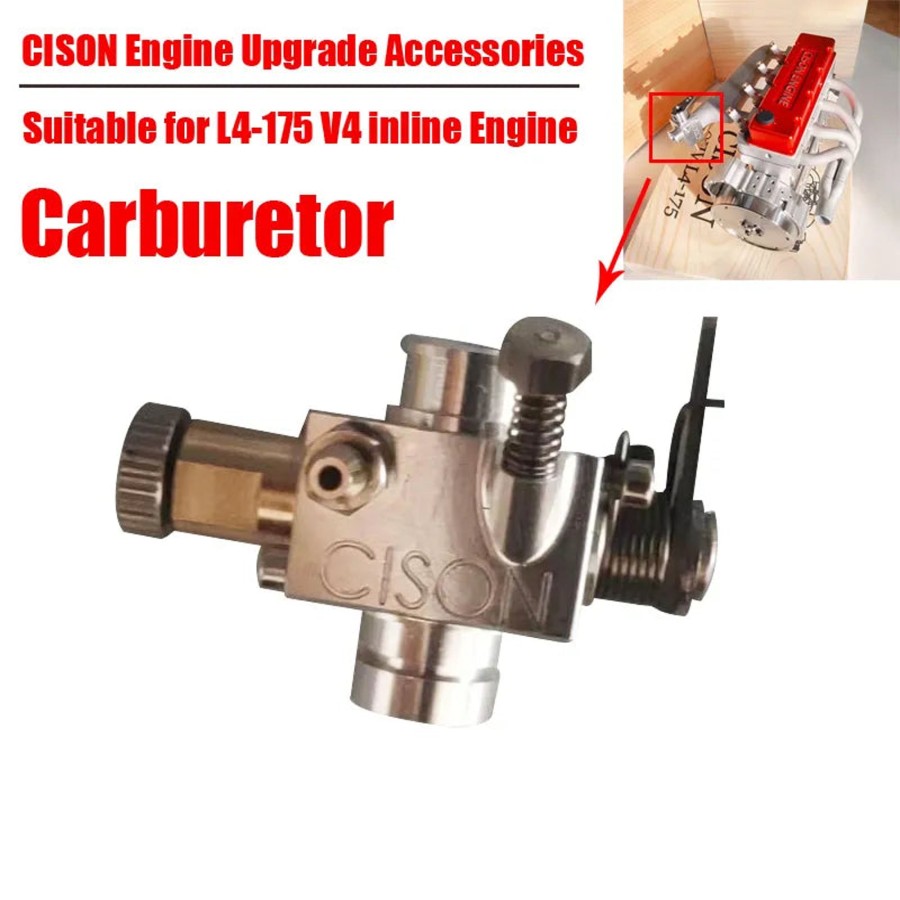 Model Engine enginediy | Upgrade Carburetor Accessories Carburetor Suitable For Cison Engine L4-175 Inline 4 Engine Diy Modification Parts