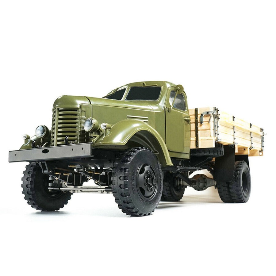 Rc Engine & Model Engine DIY | Kingkong R/C Ca10 1/12 4X2 Electric Rc Truck Diy Assembly Off-Road Military Truck Model With Metal Chassis Kit