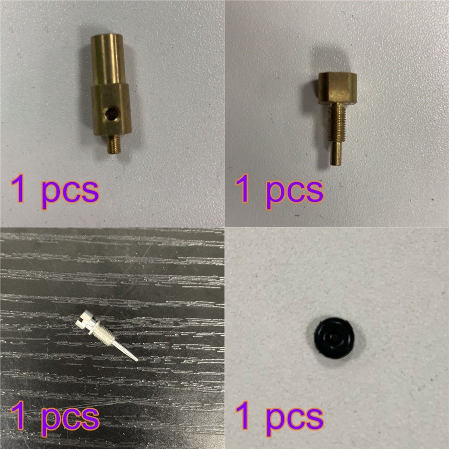 Accessories enginediy | Toyan Engine Carburetor Part Includes: Needle Seat + Fuel Injector + Main Oil Needle