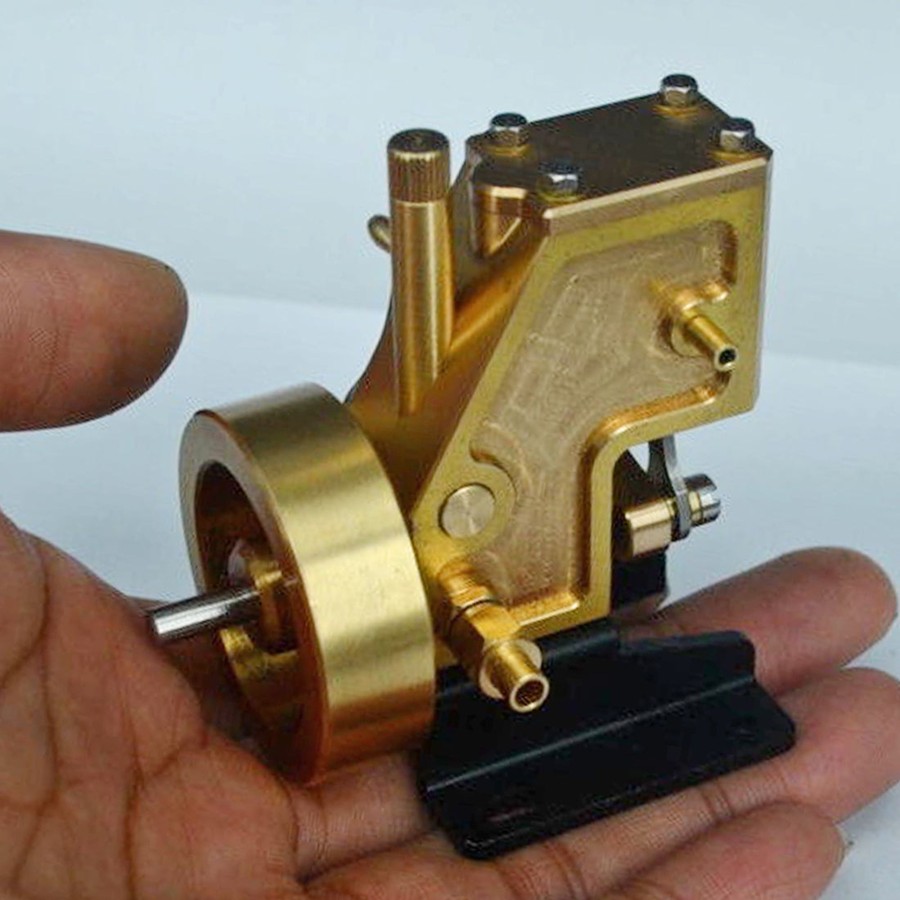 Model Engine Engine DIY | Mini Steam Engine Model Without Boiler | Creative Gift Set