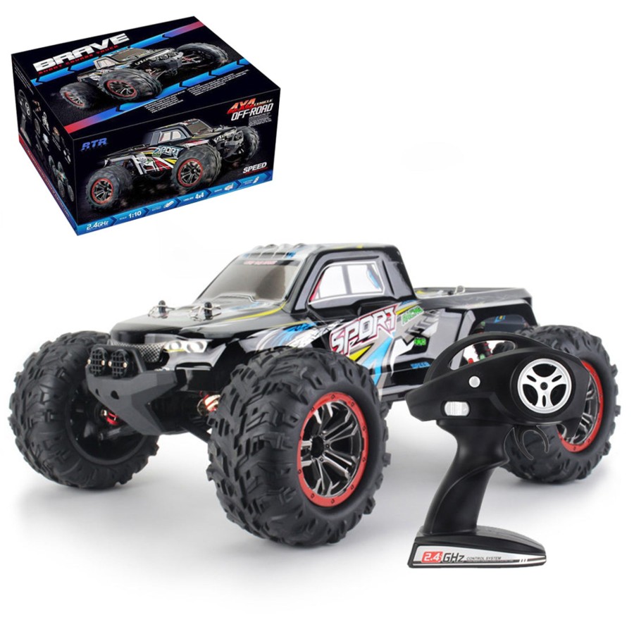 Rc Engine & Model Engine DIY | 1:10 4Wd Rc Car 35Km/H High-Speed Monster Trucks 2.4G Racing Toy