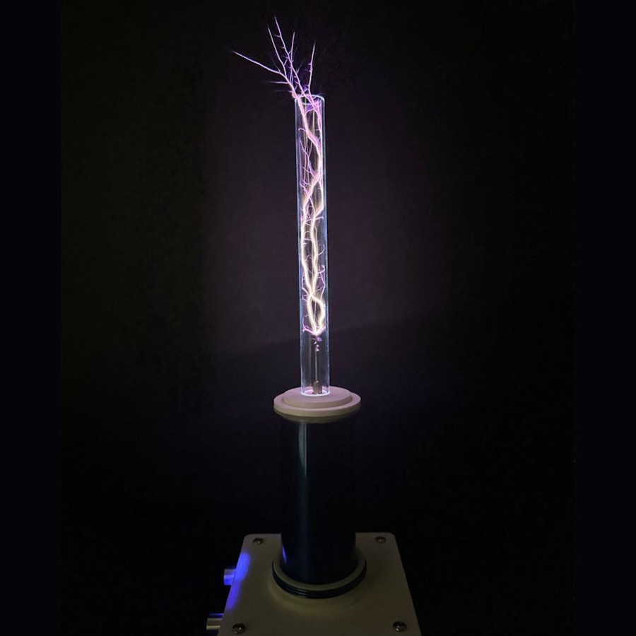 Stem Model enginediy | Tesla Coil Touchable Arc Long Electrical Arcs Tesla Coil Experimental Science And Technology Creative Gifts