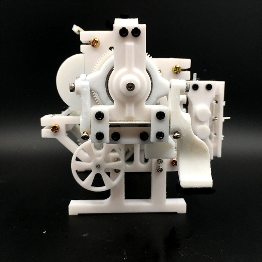 Stem Model Engine DIY | Car Manual Transmission Drive Model 5 Forward Gears Plus R Reverse Gear With Clutch Differential Motor 3D Plastic Assembly Model