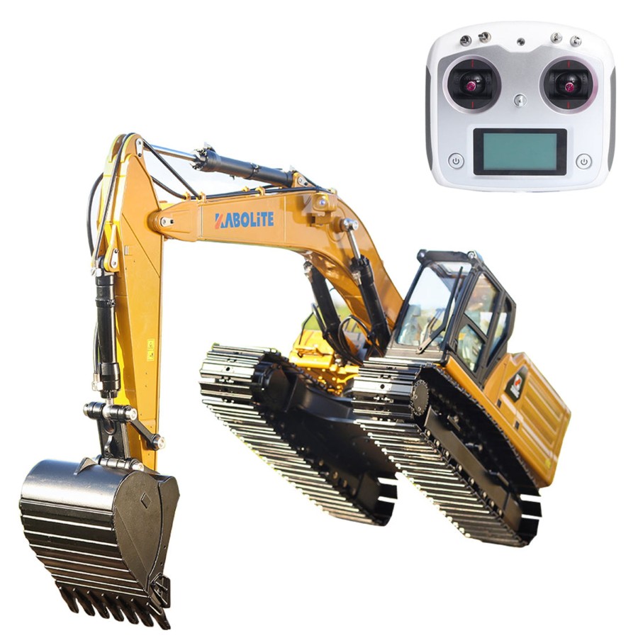 Rc Engine & Model enginediy | 1: 16 2.4 Rc Excavator Simulation Hydraulic Drive Grab All Alloy Engineering Vehicle Model