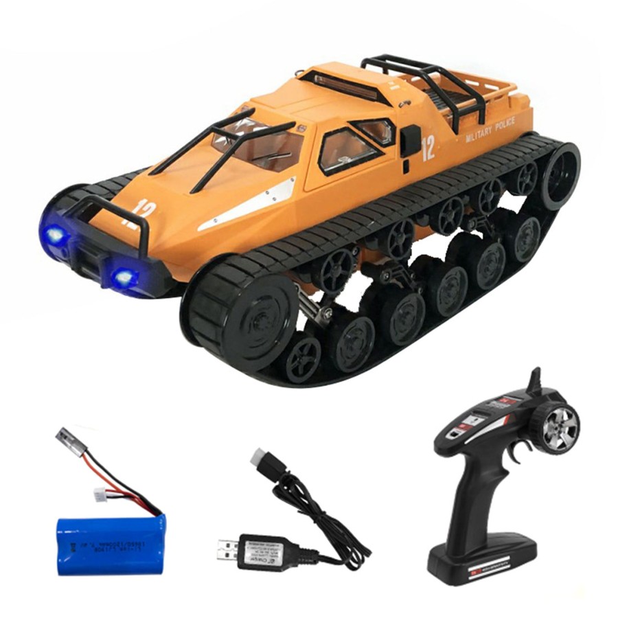 Rc Engine & Model Engine DIY | 1/12 2.4G Rc Crawler Tank Electric 4-Wheel Drive All-Terrain Off-Road High-Speed Drift Simulation Tank