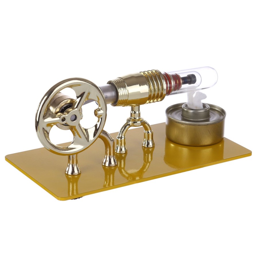 Model Engine enginediy Stirling Engine & Parts | Enjomor Single Cylinder Stirling Engine Model - Stem Toy