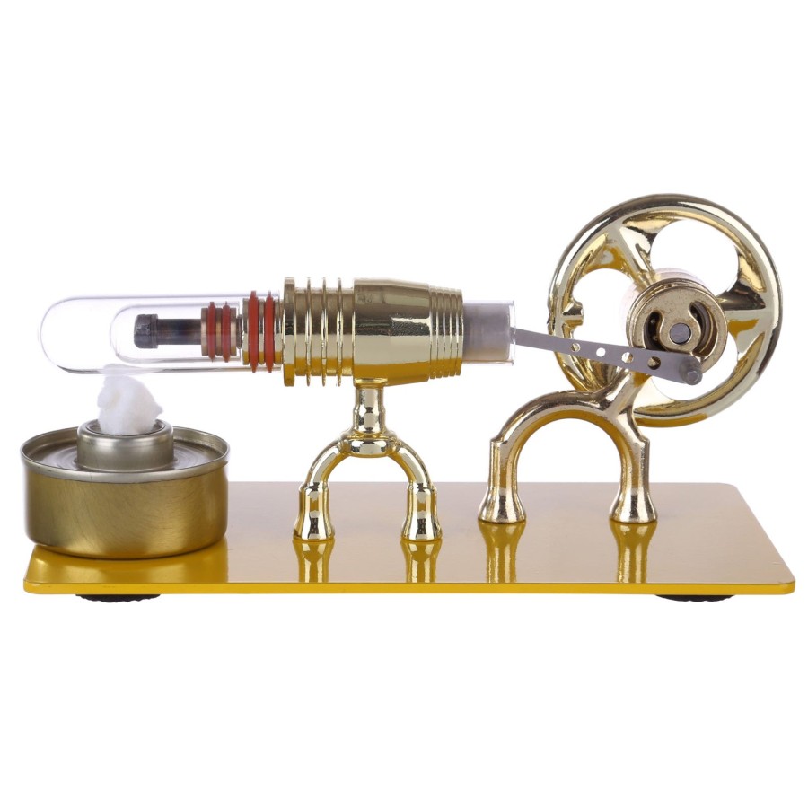 Model Engine enginediy Stirling Engine & Parts | Enjomor Single Cylinder Stirling Engine Model - Stem Toy