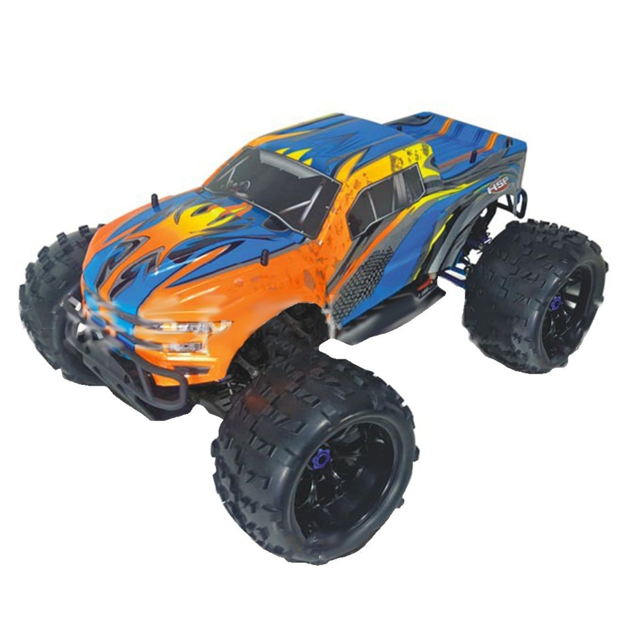 Rc Engine & Model enginediy | Hsp 94996 1/8 Rc Car 2.4G 4Wd 80Km/H High-Speed Brushless Off-Road Monster Truck Model Toys (Rtr Version/Random Color)